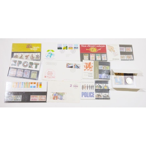 99 - Box of First Day Covers and other stamps, British, including examples from the Royal Wedding 1981, B... 