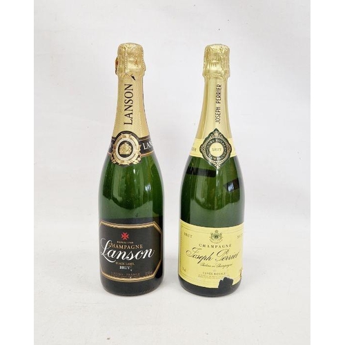 241 - Bottle of Lanson Black Label Champagne Brut and a bottle of Joseph Perrier, Cuvee Royale Champagne (... 