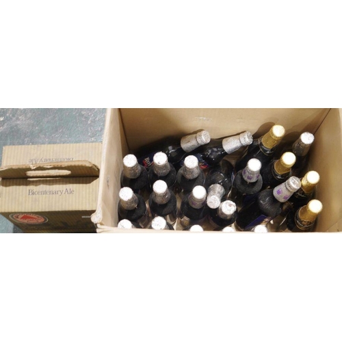 251 - Sealed case of Whitbread Silver Jubilee ale plus four, a six bottle presentation pack of Bass & Co b... 