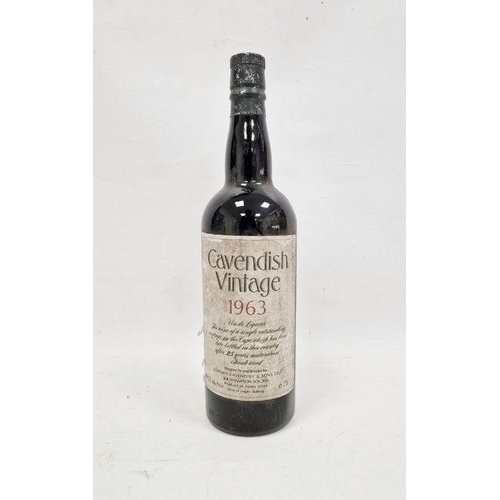 254 - 1963 Cavendish Vin de Liqueur