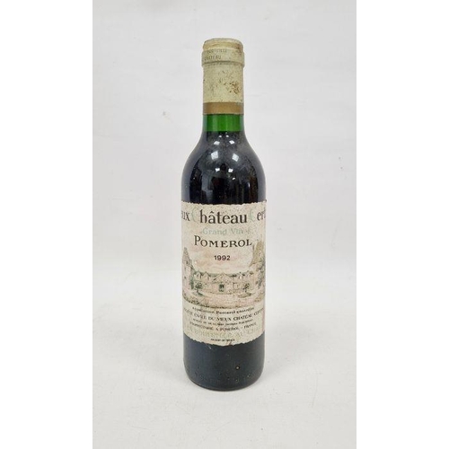 267 - 1992 Vieux Chateau Certan Pomerol: half bottle