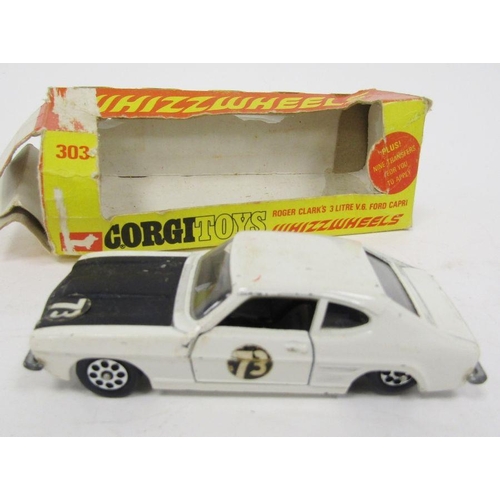 471 - Four boxed Corgi Toys Whizzwheels diecast model cars to include 509 Porsche Targa 911s Police Car, 3... 