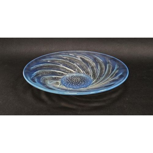 René Lalique 1860 1945 A Poissons Opalescent Glass Shallow Bowl No 1 Designed 1931 Moulded R