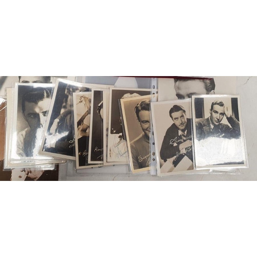 274 - Quantity postcards and photographs, pop star related to include Michael Jackson, film star postcards... 