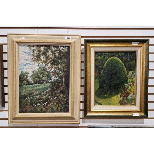 330 - Percy Knighton
 Oil on canvas
 A Woodland in Summertime, signed and dated 1931 lower left, framed, 3... 