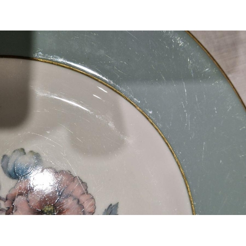 71 - Royal Worcester bone china 'Woodland' pattern part dinner service, printed black marks, printed with... 