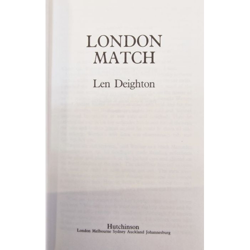 25 - Deighton, Len 
 Triology, Game, Set and Match
 