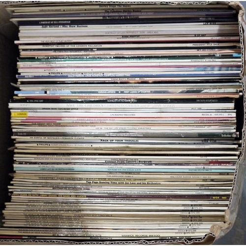 1317 - Large quantity of LPs mainly easy listening, to include James Last, Chas & Dave, Dolly Parton, Tommy... 