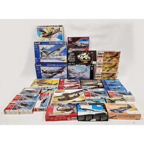 181 - Quantity of boxed Matchbox, Revell, Airifx, Frog model kits to include Matchbox Dornier Do G-1, Reve... 