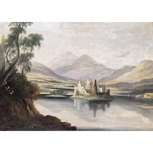 360 - 19th century Scottish school
 Pair oils on canvas 
 