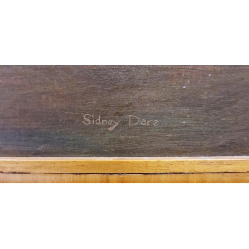 374 - Sidney Dare (20th century)
 Oil on panel
 'Ribocco with Lester Piggott up', signed lower right, fram... 