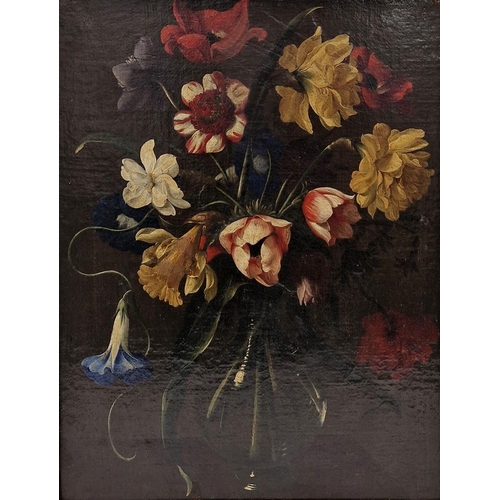 389 - Neapolitan school (18th century)  

Set of four oils on canvas  Flower sprays, 41cm x 30.5cm