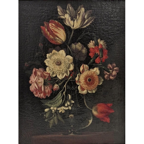 389 - Neapolitan school (18th century)  

Set of four oils on canvas  Flower sprays, 41cm x 30.5cm