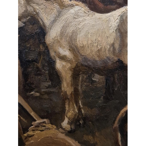 396 - Alfred James Munnings, P.R.A., R.W.S. (1878-1959)
 Barnet Fair
 Oil on canvas, signed and dated A.J.... 