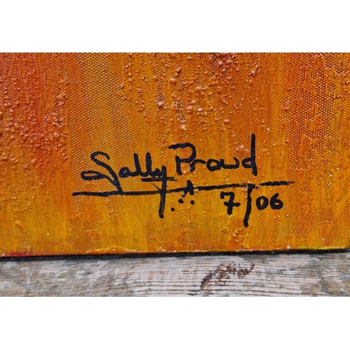 12 - Sally Proud (21st century)
  Acrylic on canvas
 'La Bodega', 3rd series, signed and dated 7/06 lower... 