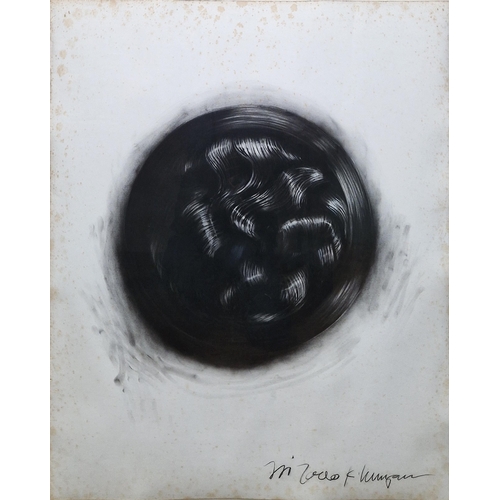 23 - Jalaini Abu Hassan (Malaysia),
 Charcoal on paper
 Working Drawing II, 'Cinta Bioformik', framed and... 