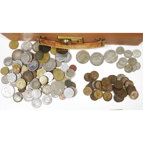 234 - Assorted early to mid 20th century coinage, predominantly British including three Elizabeth II Royal... 