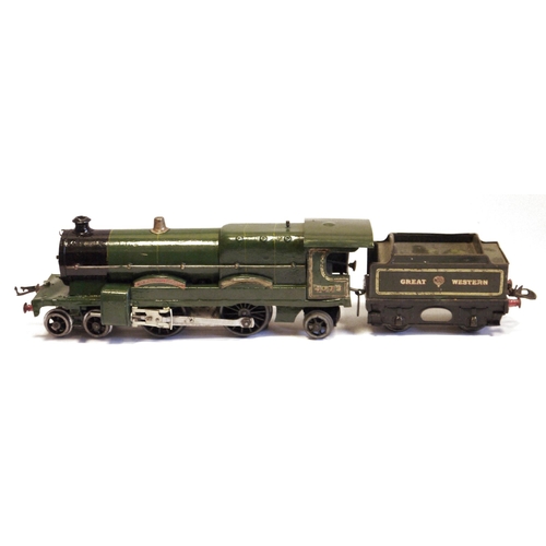 390 - Hornby O gauge E320 4-4-2 loco and tender GWR green 