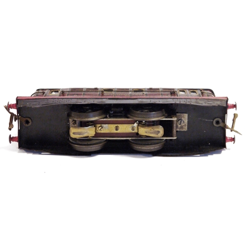 447 - Hornby 0 gauge Metropolitan 2 Railway Metro-Vick 0-4-0 electric locomotive, in lined maroon livery w... 