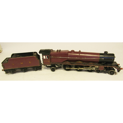 457 - Princess Louise 6204 'O' gauge 4-6-2 LMS electric locomotive with six wheel LMS tender. Appears to b... 