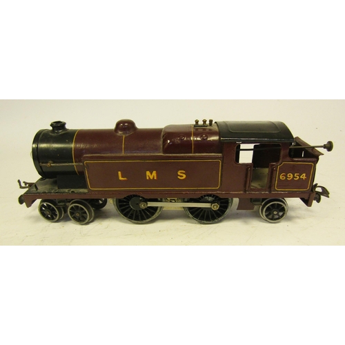 458 - Hornby 'O' Gauge, LMS 6954 4-4-2 electric 20v locomotive