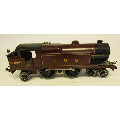 458 - Hornby 'O' Gauge, LMS 6954 4-4-2 electric 20v locomotive