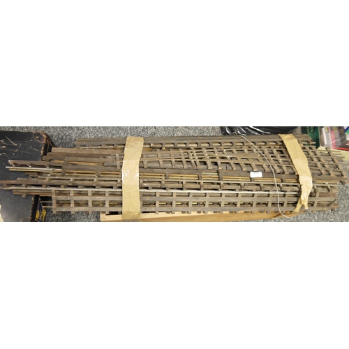 474 - Large quantity of O gauge track (five boxes)