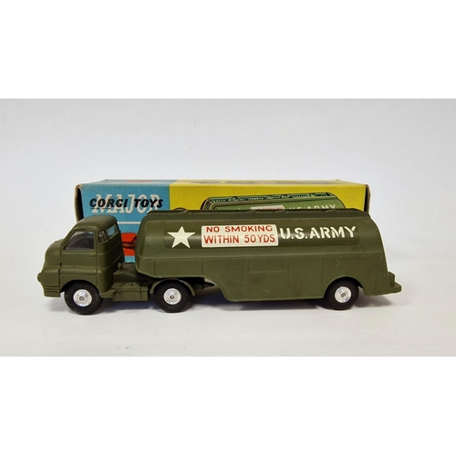 487 - Corgi Major Toys 1134 Bedford US Army Fuel Tanker, boxed