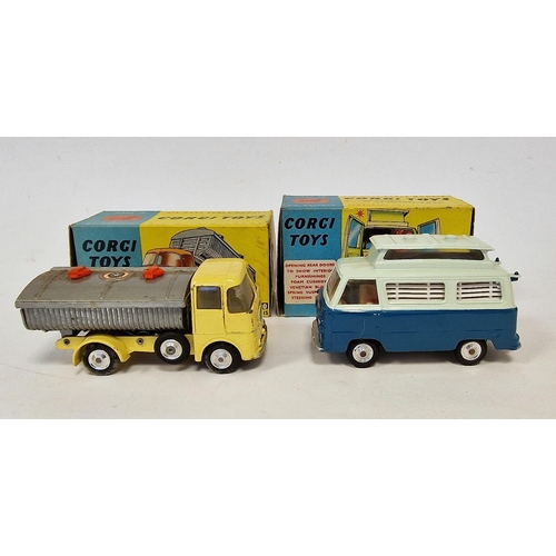 492 - Two boxed Corgi Toys to include 460 Neville cement tipper body on E.R.F. chassis together with 420 F... 