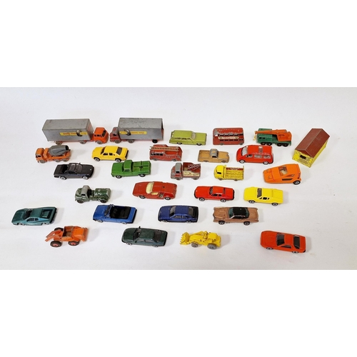 530 - Quantity of playworn Matchbox diecast model cars to include 