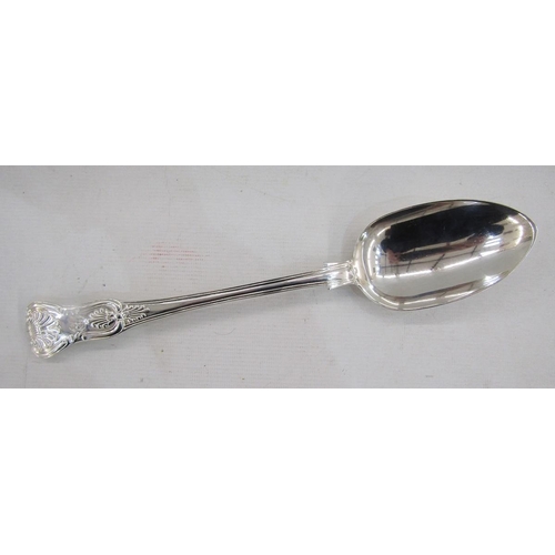 64 - Early Victorian silver Kings pattern gravy spoon, hallmarked London 1845, by Charles Lias, 82.4g/2.6... 