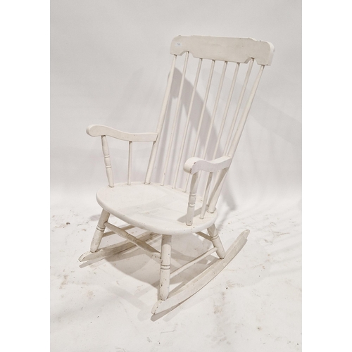 1131 - Early 20th century Arts & Crafts-style hall stand, 183cm high x 75cm wide x 32cm deep and a 20th cen... 