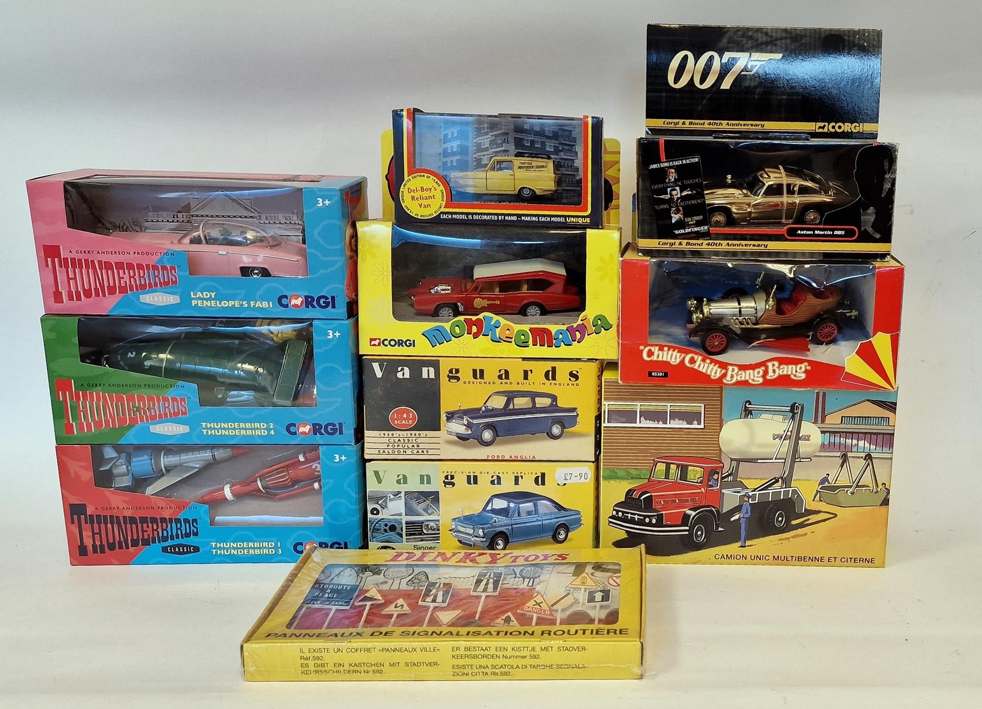 Corgi and other diecast model cars to include Corgi Thunderbirds ...