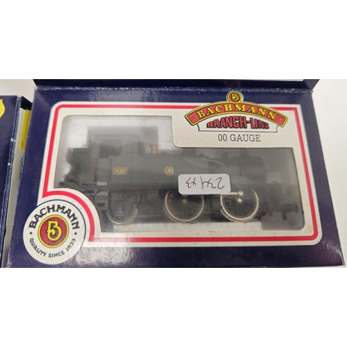 234 - Three Bachmann Branch-line 00 gauge boxed locomotives to include 43xx 2-6-0 locomotive No.4318 and G... 