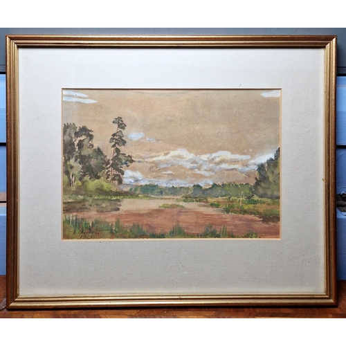 400 - L. J. Bartholomew (20th century)
 Watercolour
 