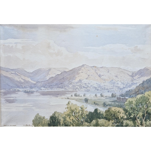 401 - Ernest E Clarke (19th/20th century)
 Watercolour
 