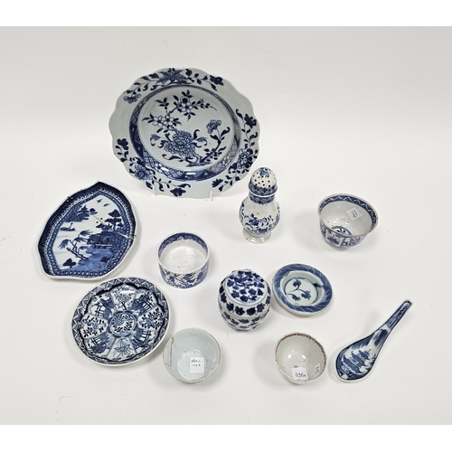 68 - Group of Chinese porcelain, 18th century and later, comprising two famille rose tea bowls, one paint... 