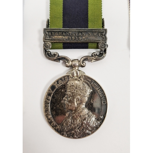 172 - Group of three WWI medals awarded to Pte B Madden for Queens Regiment, 202249 comprising a George V ... 