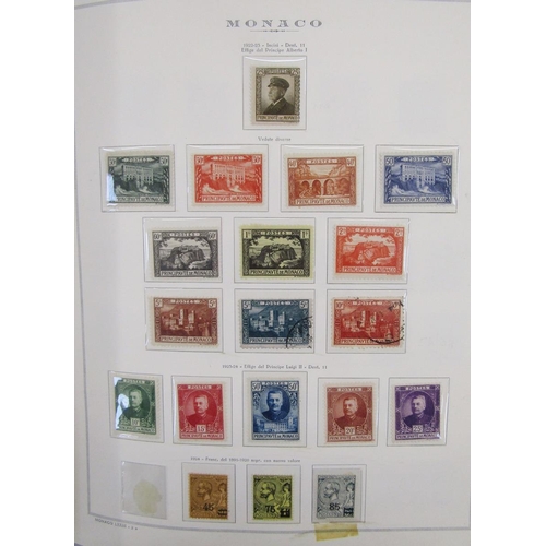 10 - Monaco mint and used stamps from 1885 to modern day including good sets to highest value, air includ... 