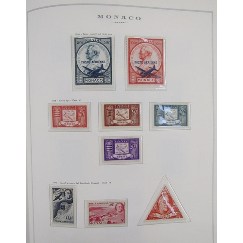 10 - Monaco mint and used stamps from 1885 to modern day including good sets to highest value, air includ... 