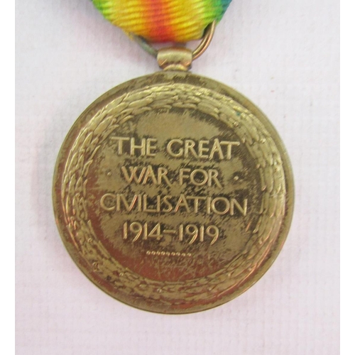 103 - WWI 1915 Star, war medal and victory medal, named to '2387.Pte.J.B.Walker.R.War.R'