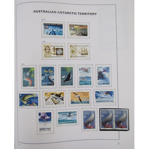 13 - Black Davo specialised Australia stamp album of mint & used KGV to late 1990s including ‘Roos’ and ‘... 