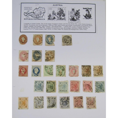 17 - Bagged all world stamp collection in 10 albums of mainly used, QV to QE period, mostly the latter. M... 