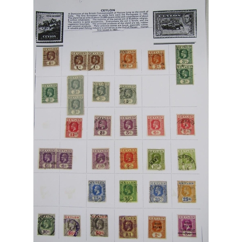 17 - Bagged all world stamp collection in 10 albums of mainly used, QV to QE period, mostly the latter. M... 