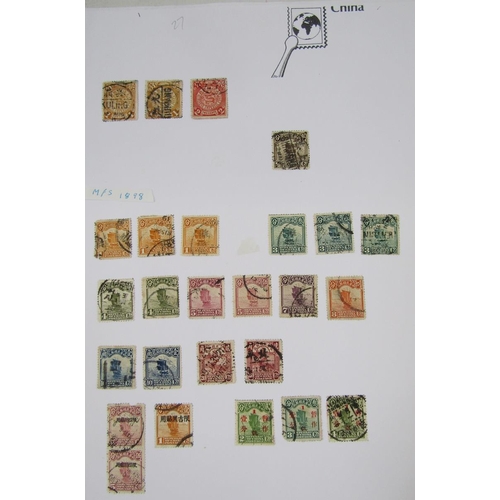 17 - Bagged all world stamp collection in 10 albums of mainly used, QV to QE period, mostly the latter. M... 