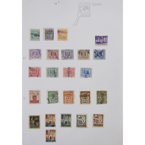 17 - Bagged all world stamp collection in 10 albums of mainly used, QV to QE period, mostly the latter. M... 