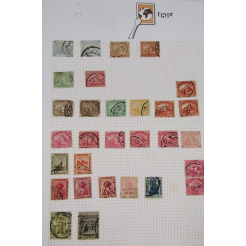 17 - Bagged all world stamp collection in 10 albums of mainly used, QV to QE period, mostly the latter. M... 