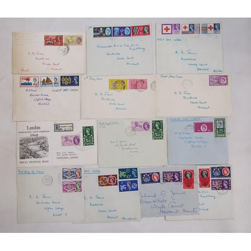 20 - GB stamps: Some 400 covers, mostly first day QEII pre-decimal and decimal to 2002, some typed and pu... 