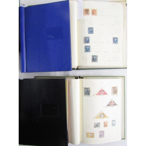 35 - All world stamps: Boxed accumulation in 7 albums and 4 stock-books of countries such as Argentina, B... 