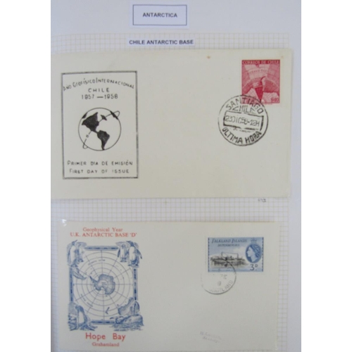 47 - Australian Antarctic Territory/Antarctica stamps: mint and used collection in well written-up, 140 p... 